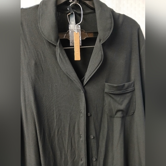 SKIMS Black Pajama Set NWT - Picture 2 of 6